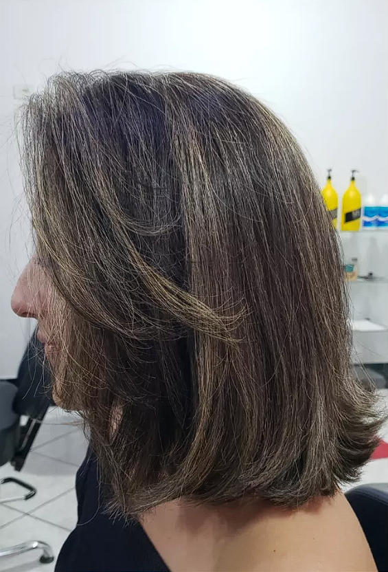 Antes e depois - hidratação